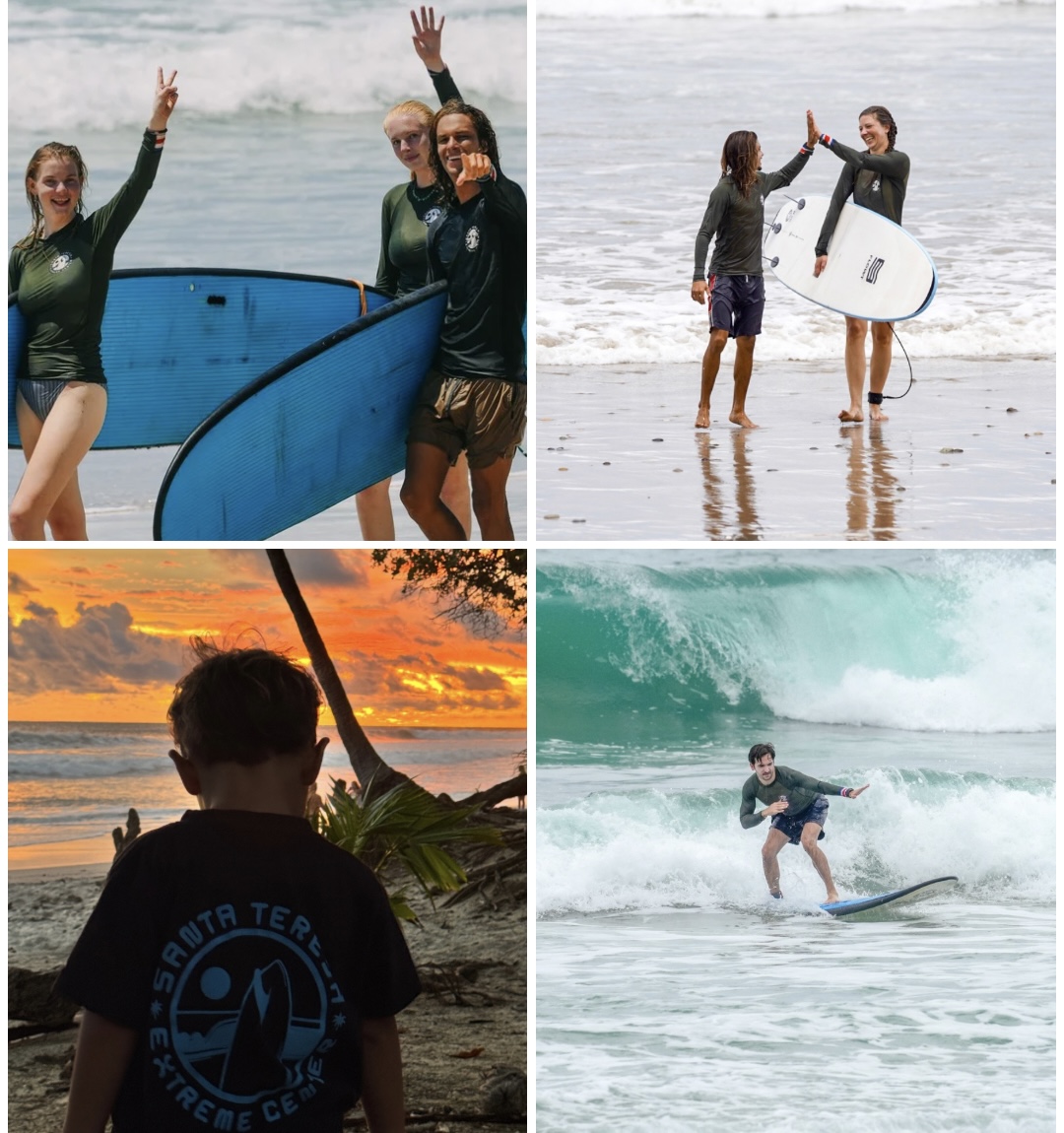 surf lessons santa teresa costa rica